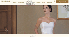 Desktop Screenshot of lareinebride.com