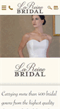 Mobile Screenshot of lareinebride.com